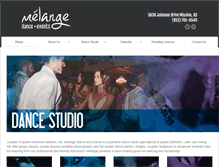 Tablet Screenshot of melangekc.com
